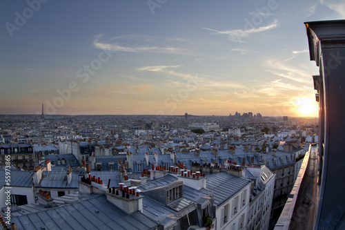 Photography paris rooftops