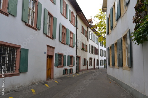 Basel old town in Autumn © lucazzitto