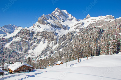 Fototapeta Naklejka Na Ścianę i Meble -  Winter in alps