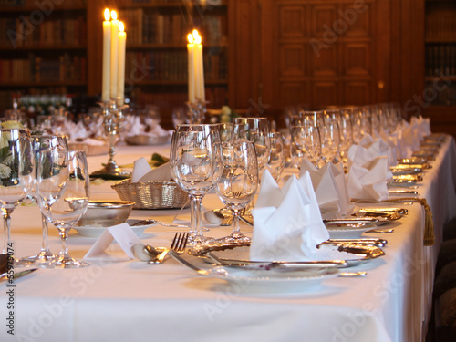 Konstfotografi candle light diner
