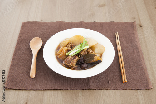 Chinese beef stew photo
