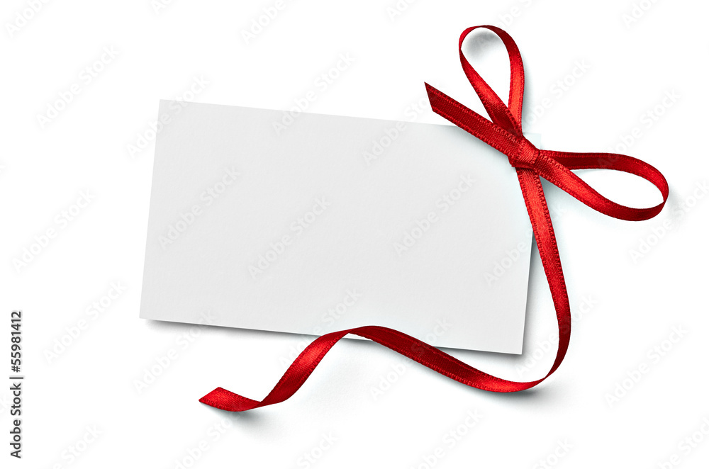 ribbon bow card note chirstmas celebration greeting ribbon bow card note chirstmas celebration greeting