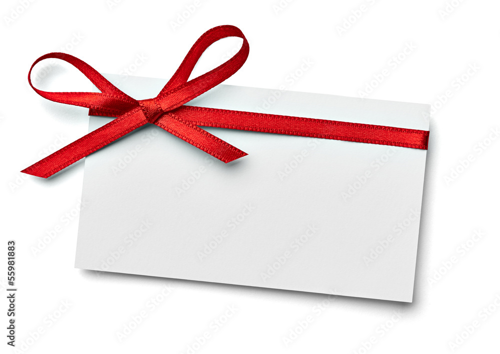 ribbon bow card note chirstmas celebration greeting ribbon bow card note chirstmas celebration greeting