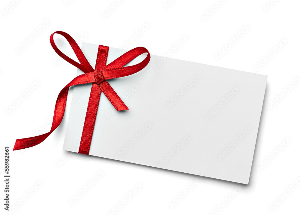 ribbon bow card note chirstmas celebration greeting ribbon bow card note chirstmas celebration greeting