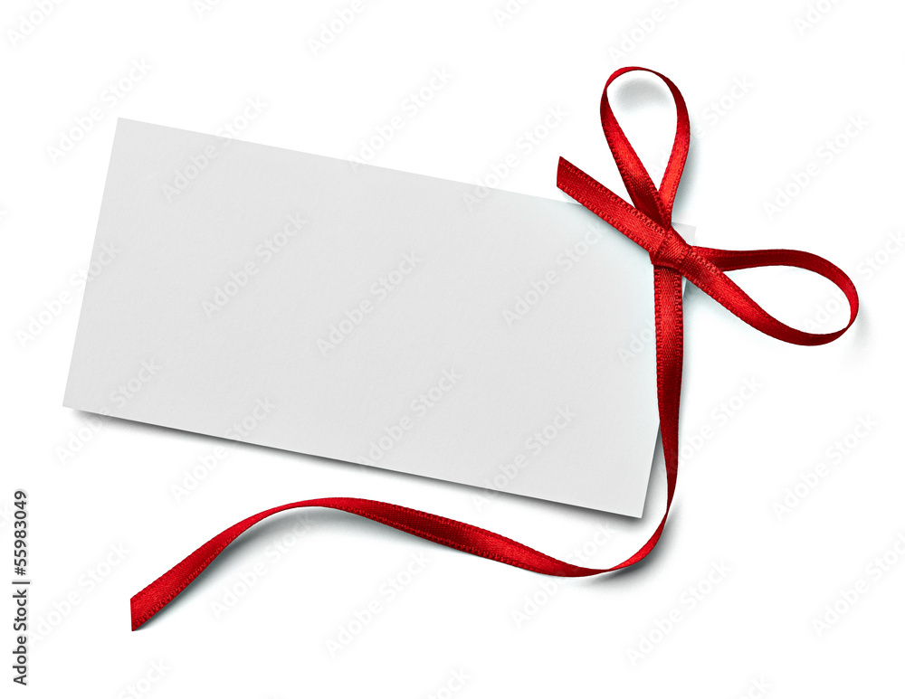 ribbon bow card note chirstmas celebration greeting ribbon bow card note chirstmas celebration greeting