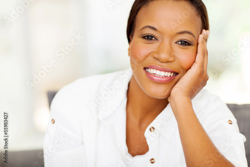 Free Download close up portrait of african american woman - GFXLoad