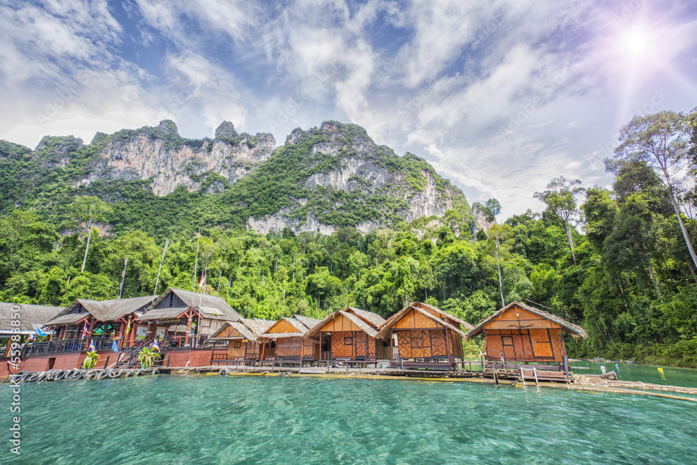 Naklejka premium Ratchaprapa Dam