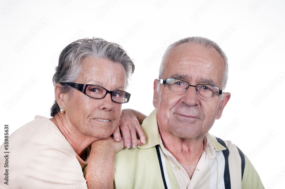 Portrait Of Happy Senior Couple Portrait Of Happy Senior Couple