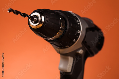 drill and  wood mounting tools