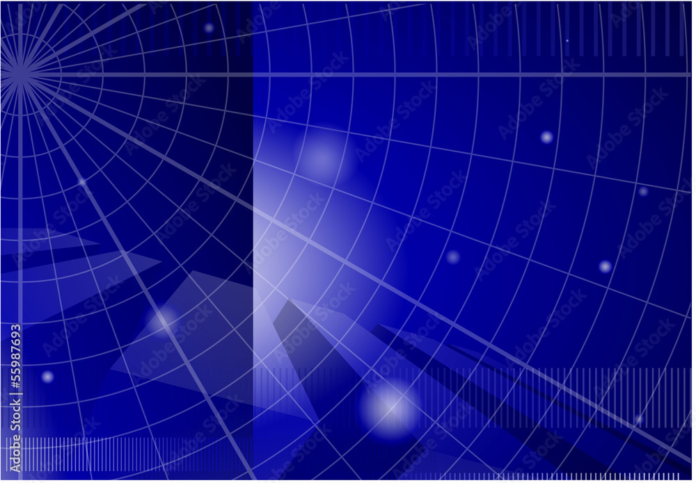 Navigation blue abstract. Vector. Navigation blue abstract. Vector.