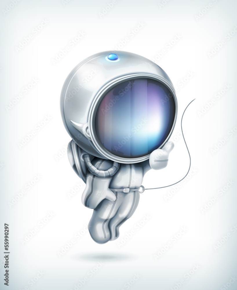 Naklejka premium Astronaut icon