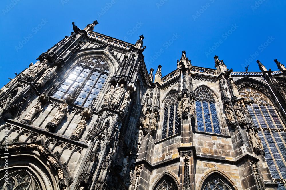 Obraz premium Ansicht des Aachener Doms