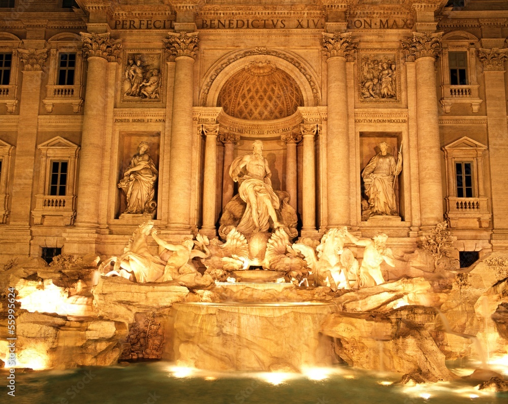 Trevi Fountain, Rome, Italy © Arena Photo UK