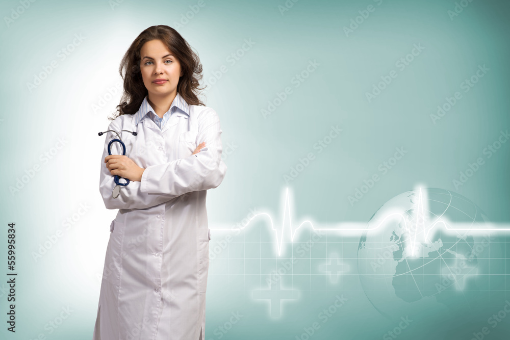 young female doctor young female doctor