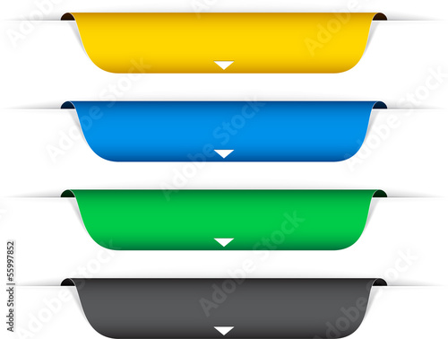 Color paper labels.