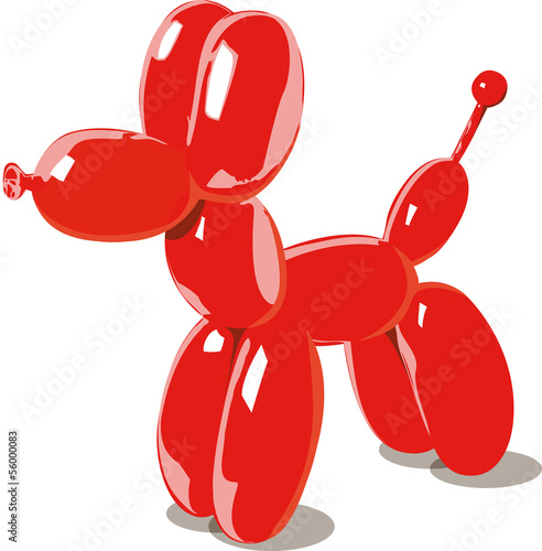 Chien_ballon_rouge