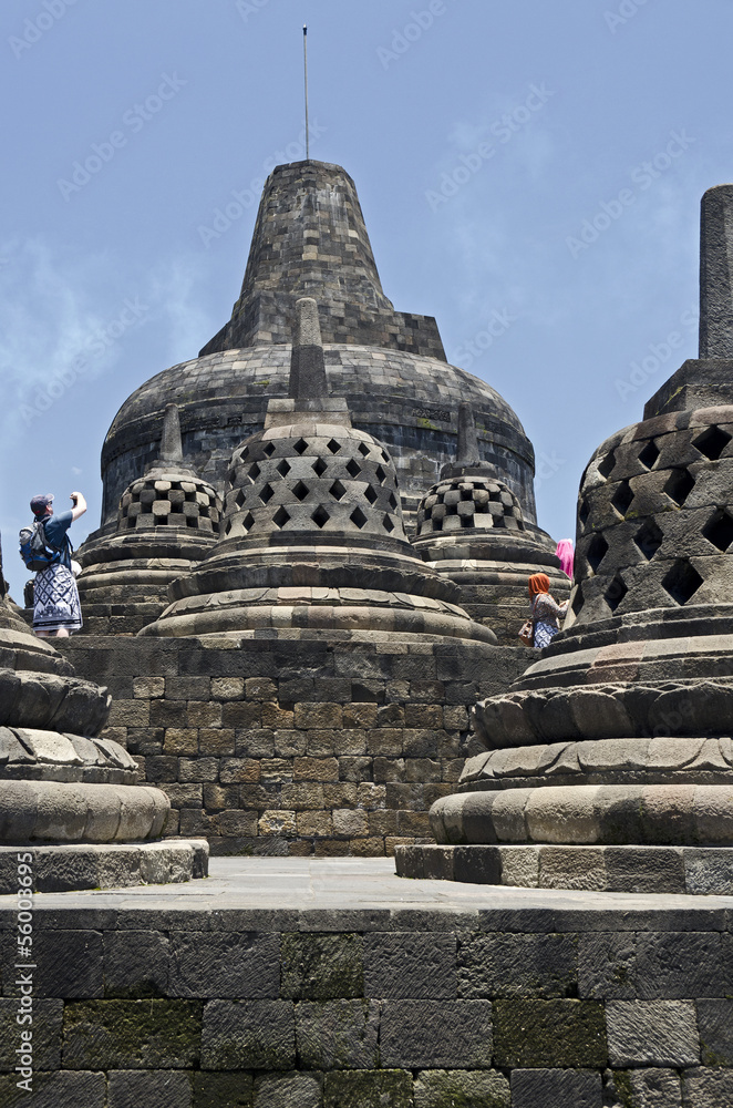 Java, Tempelanlage von Borobodur Java, Tempelanlage von Borobodur