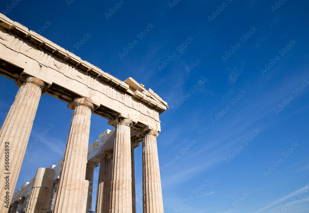 Parthenon on the Acropolis