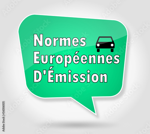 Bulle : Normes Européennes d'émission