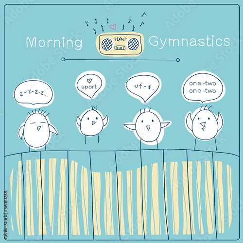 morning gymnastics