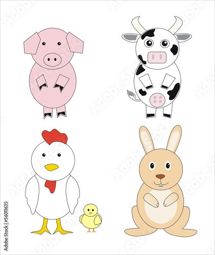 animales de granja