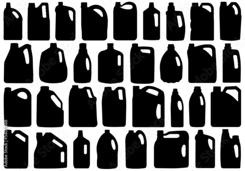Set Of Different Canisters