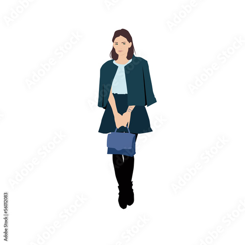 Shopping girl