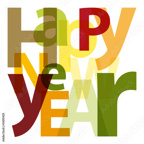 Text Happy New Year