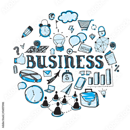 Business doodles