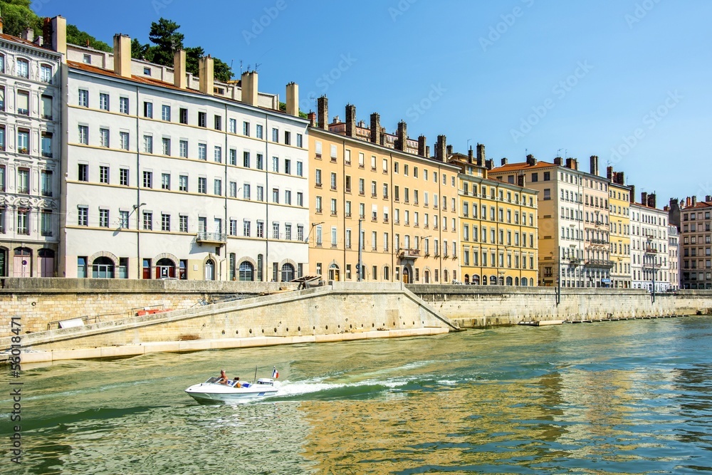 Naklejka premium Lyon, France