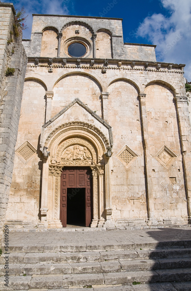 Church of St. Maria Maggiore.  Monte Sant'Angelo. Puglia. Italy.