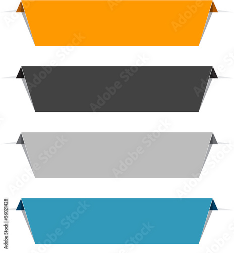 Color paper labels.