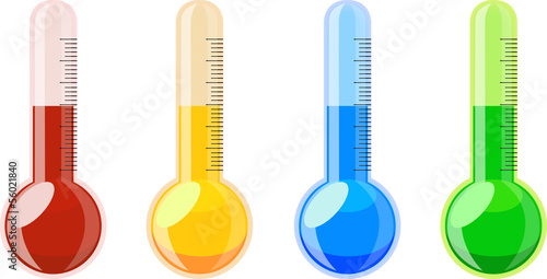 Colourful Thermometer