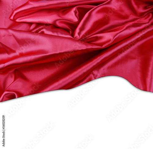 Red silk