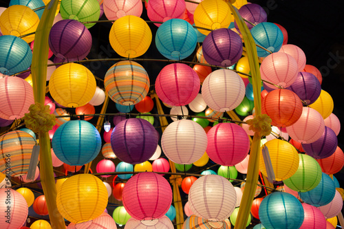 colorfull light ball