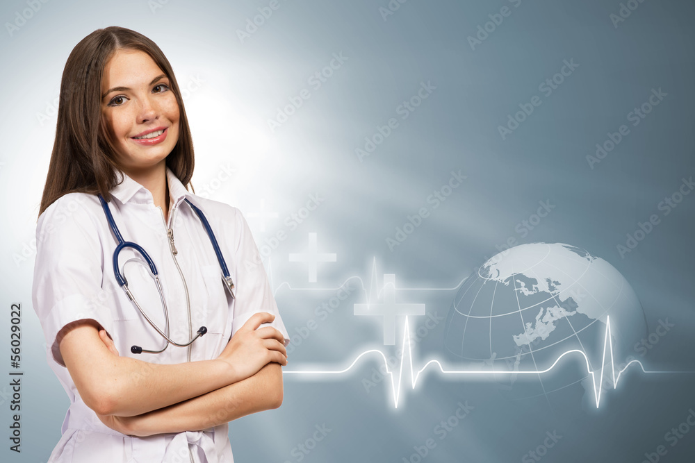young female doctor young female doctor