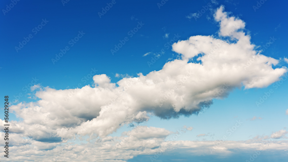 Beautiful view of blue sky and beautiful clouds. Beautiful view of blue sky and beautiful clouds.