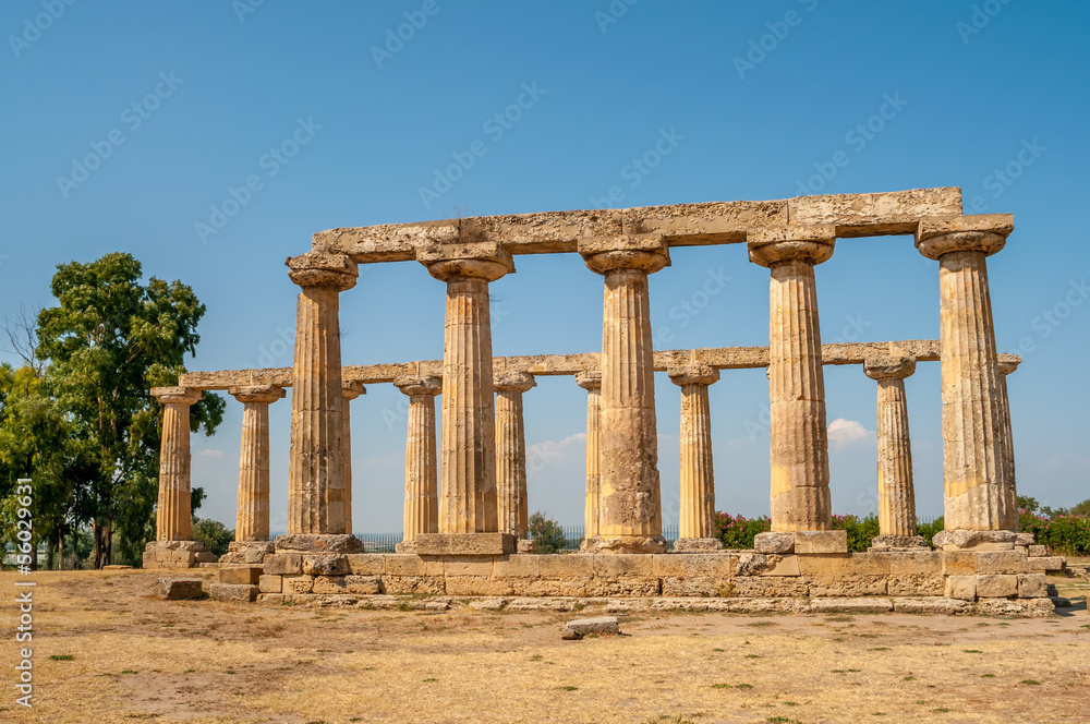 The Temple of Hera at Tavole Palatine