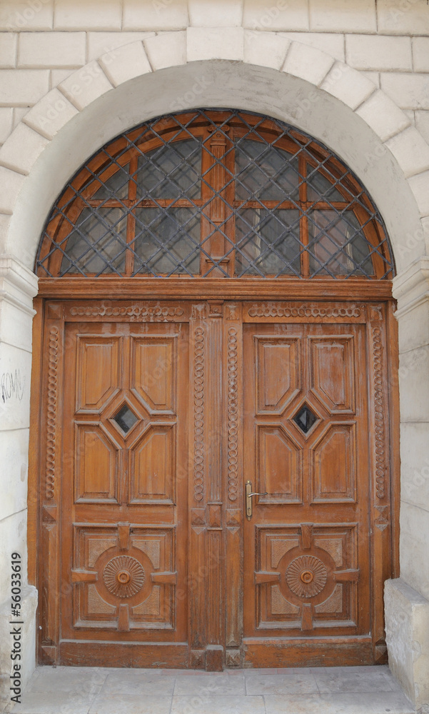 Door of an old building