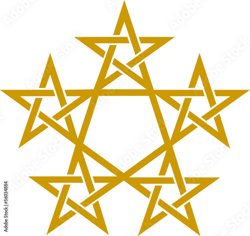Pentagramm - Goldener Schnitt - Pentagon