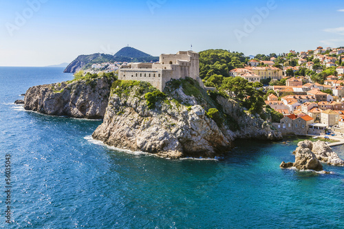Lovrijenac Fort. Dubrovnik - UNESCO World Heritage Site. Croatia photo