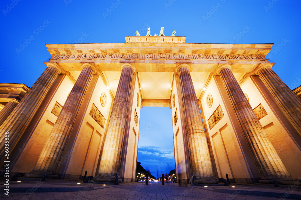 Obraz premium Brandenburg Gate, Berlin, Germany