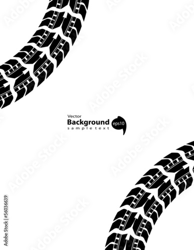 tire track background