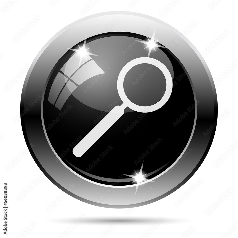 Metallic black glossy icon Metallic black glossy icon