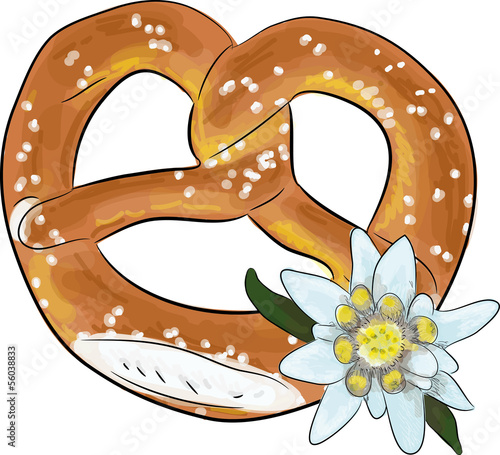 breze mit edelweiss