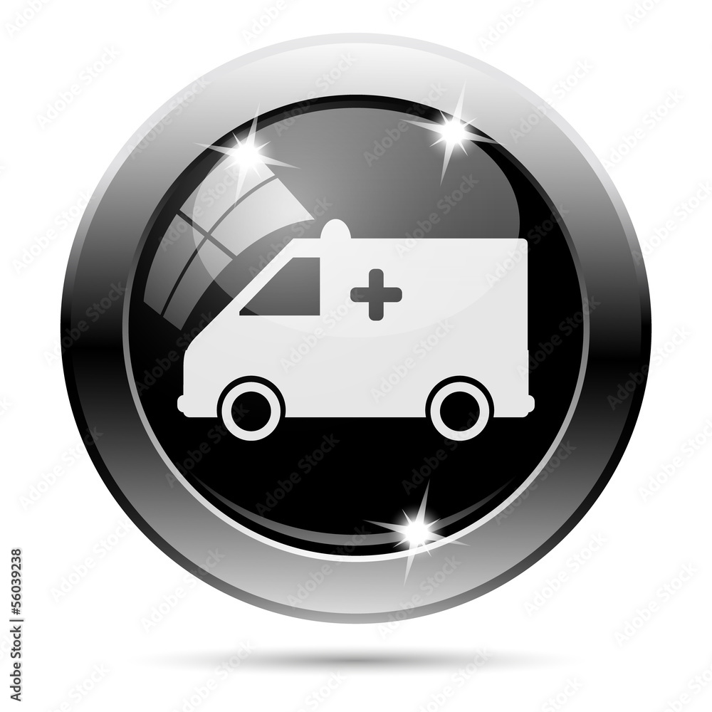 Metallic black glossy icon Metallic black glossy icon