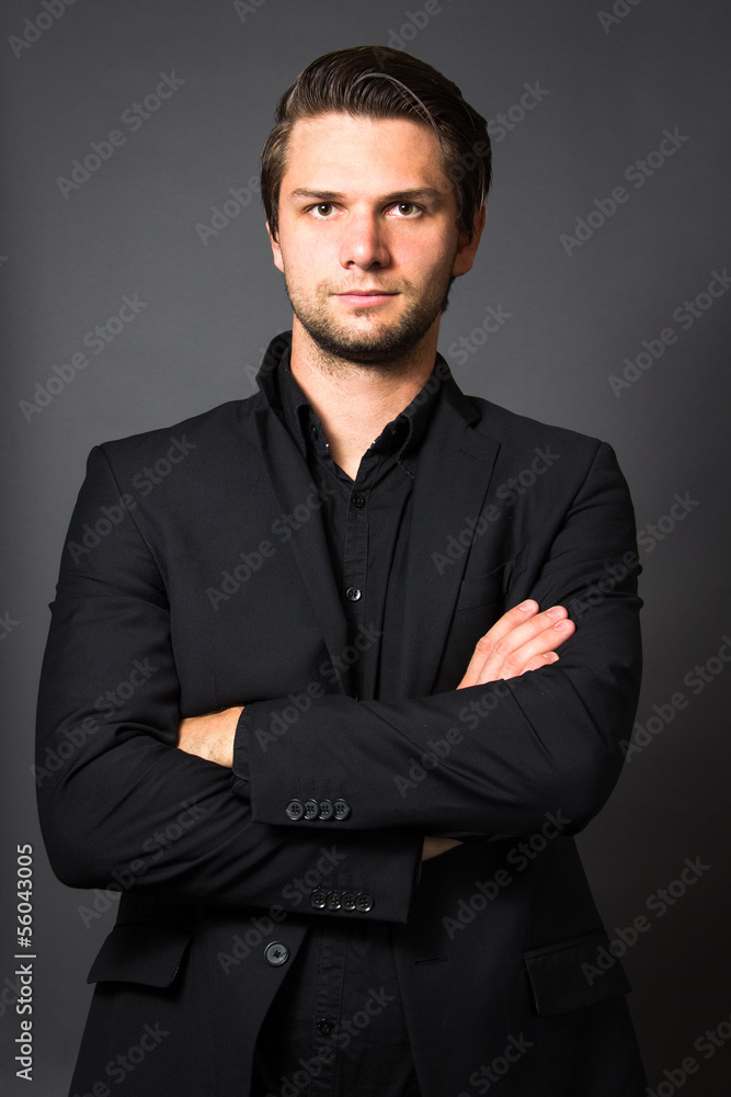 Man in Black Suit Man in Black Suit