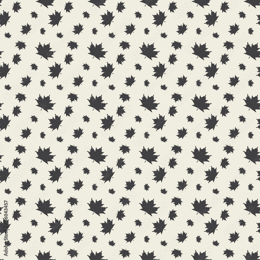 Autumn seamless pattern with maple leaves. Autumn seamless pattern with maple leaves.