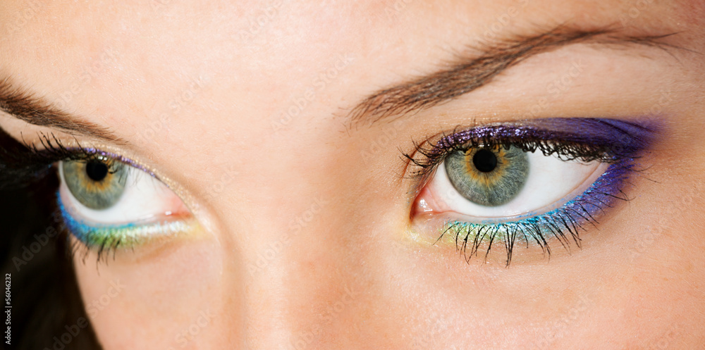 Naklejka premium beauty eyes
