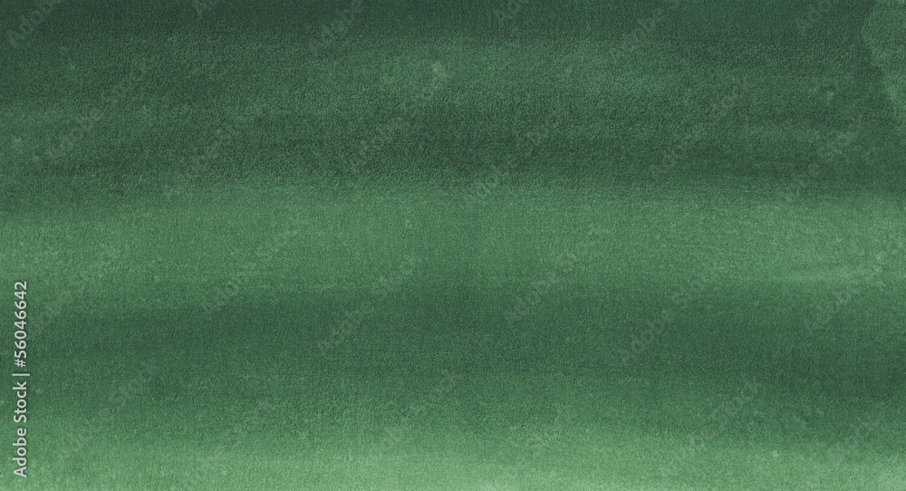 Naklejka premium Dark green watercolor texture